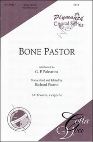 Bone Pastor SATB choral sheet music cover Thumbnail